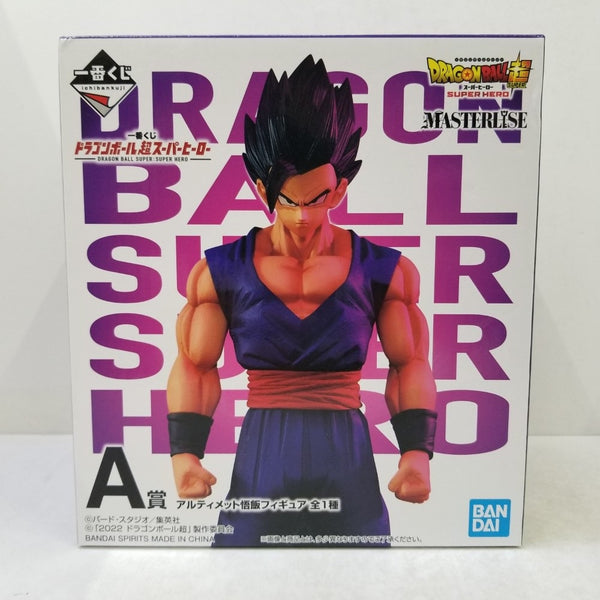 【中古】【未開封】アルティメット悟飯 「一番くじ ドラゴンボール超スーパーヒーロー」 MASTERLISE A賞＜フィギュア＞（代引き不可）6584